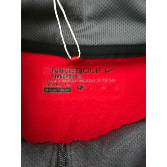 New Nike Golf Standard Fit Therma Fit Mens Quarter Zip Sz Xl - Picture 6 of 7